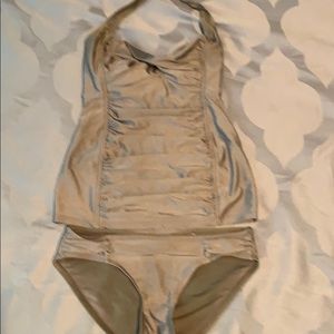 Pea in the Pod Tankini style Bathing Suit